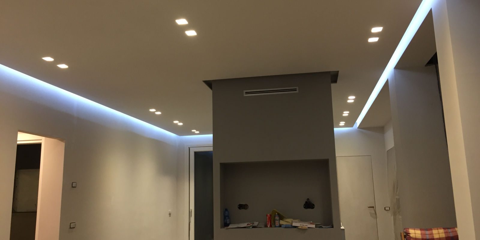 colonna in cartongesso