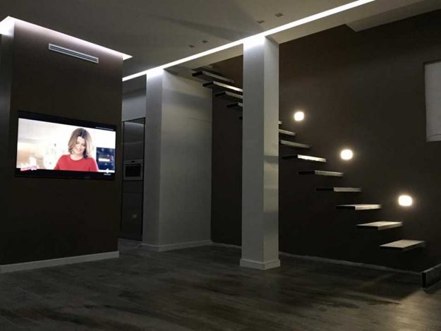rinnovare casa con il cartongesso illuminazione controsoffitto