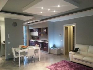 cucine con controsoffitto in cartongesso